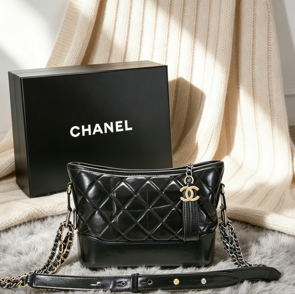 Chanel Gabrielle Small in Quilted